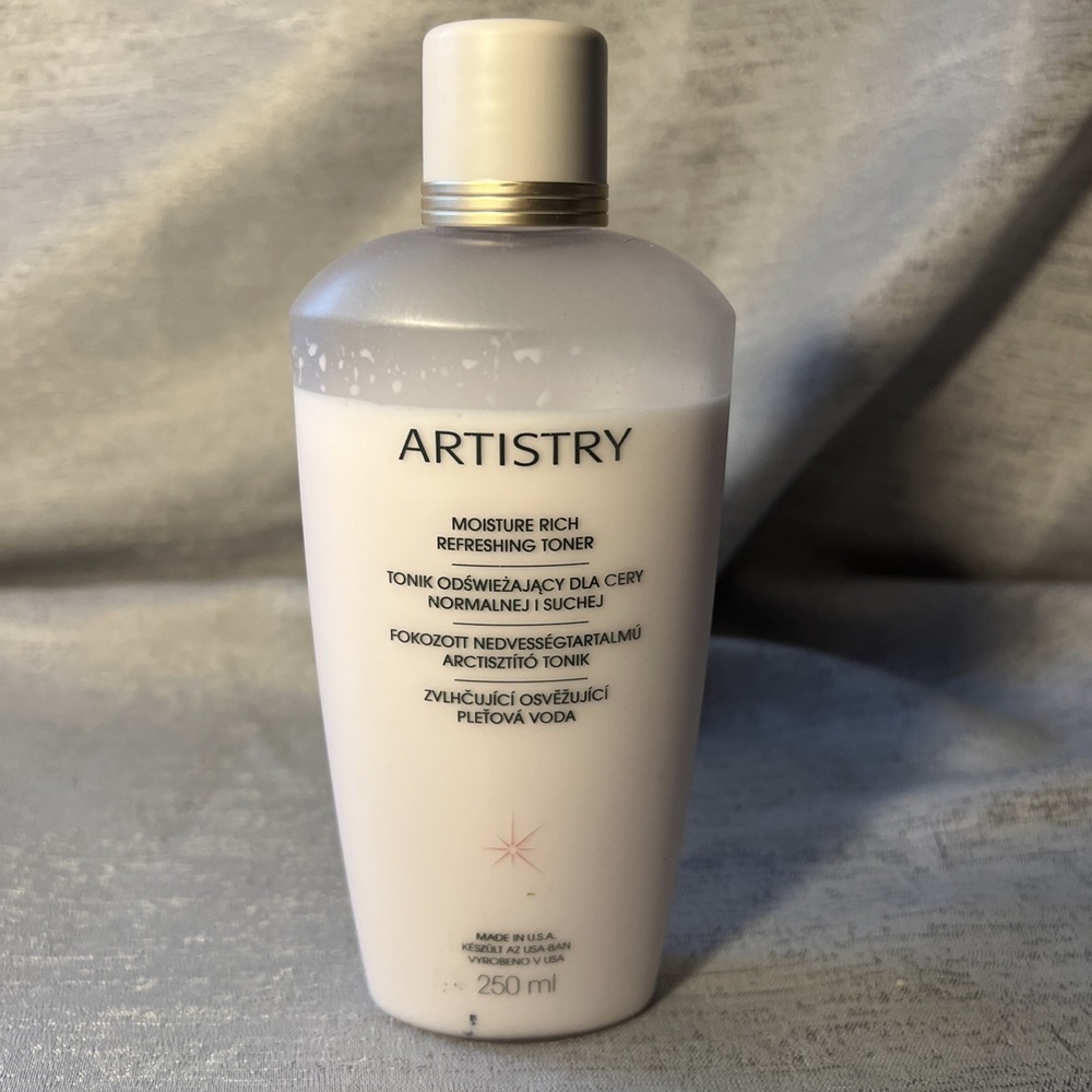 Amway Artistry Moisture Rich Toner 250 ML READ Anti-aging Cleaning Face Skin
